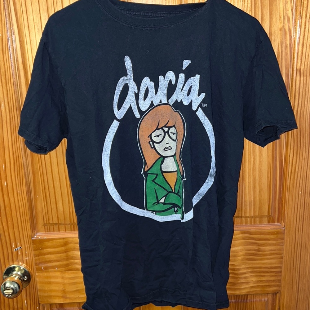 MTV Daria Black Shirt Size L